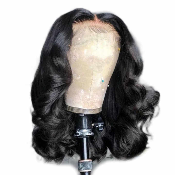 Europe and the United States dyed hair wig fashion women short curly hair waves slightly curled chemical fiber hair sets